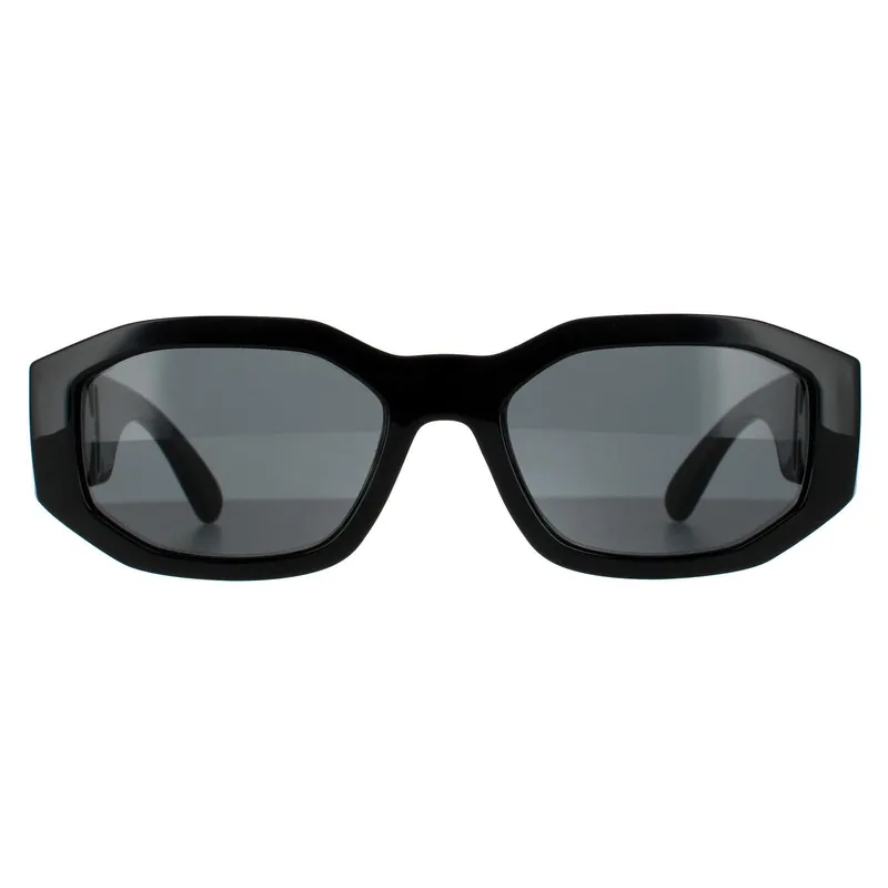 Rectangle Black Dark Grey VE4361 Sunglasses - Versace