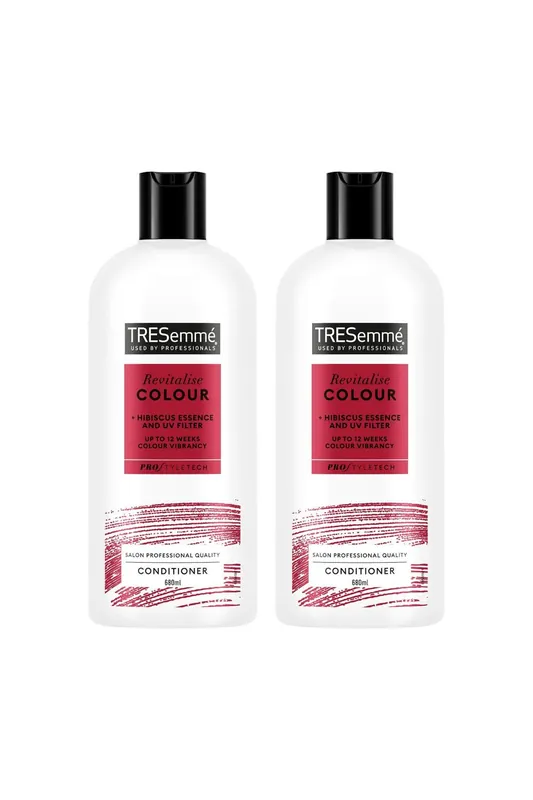 'Conditioner' Revitalise Colour with Hibiscus Essence & UV Filter,2 Pack of 680ml - Tresemme