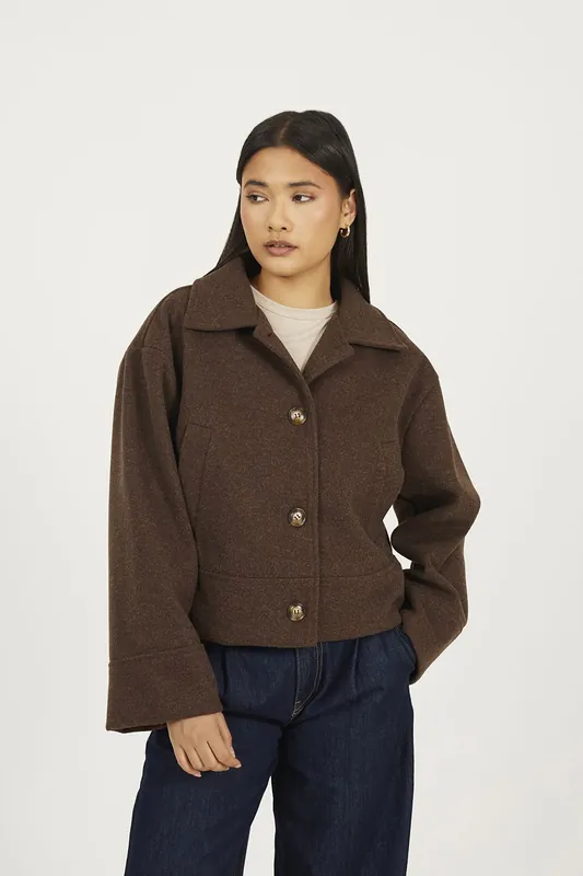Short Collared Jacket - Brave Soul