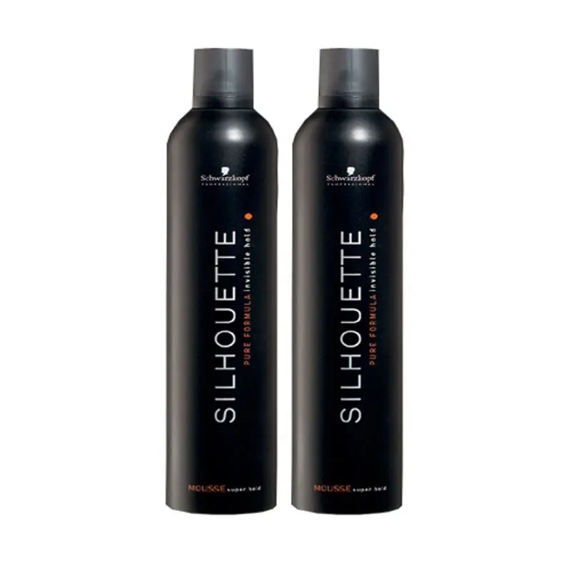 Silhouette Super Hold Mousse 200ml Double - Schwarzkopf