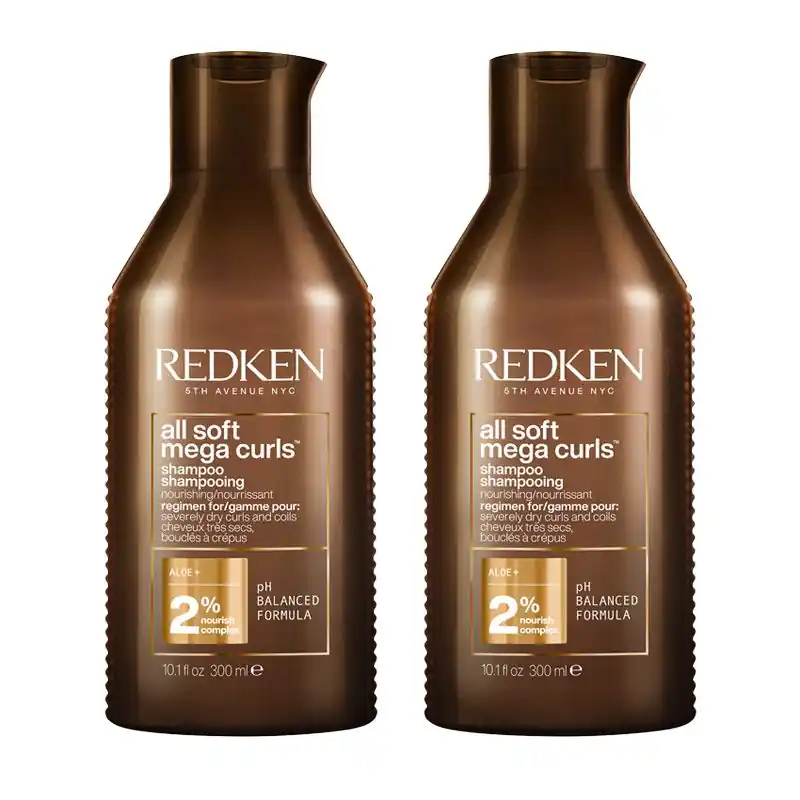 All Soft Mega Curl Shampoo 300ml Double - Redken