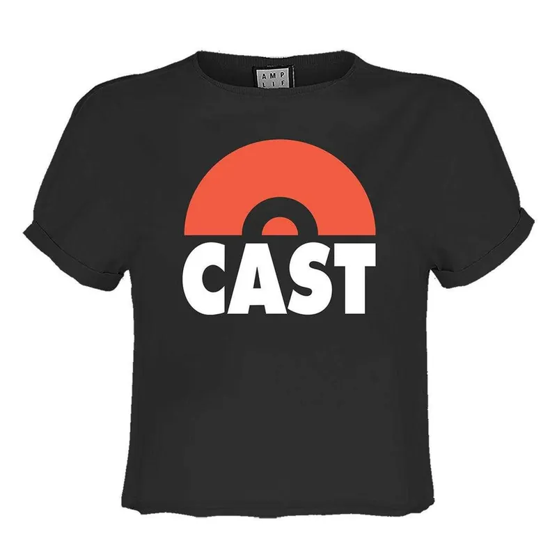 Cast Logo Crop Top - Amplified