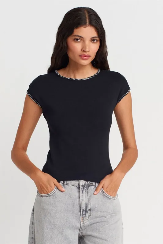 Slim Fit Cotton Jersey Crew Neck T-Shirt
