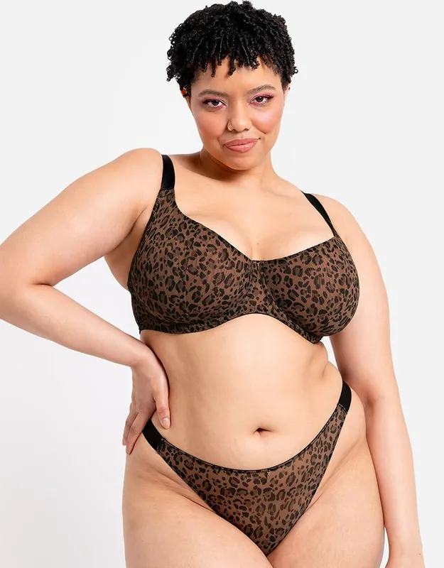 Cool Cat Multiway Balcony Bra Scooped Lingerie - Curvy Kate