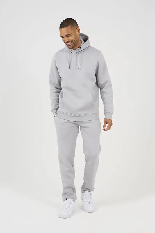 Crossover Neck Hoodie and Joggers Set - Brave Soul