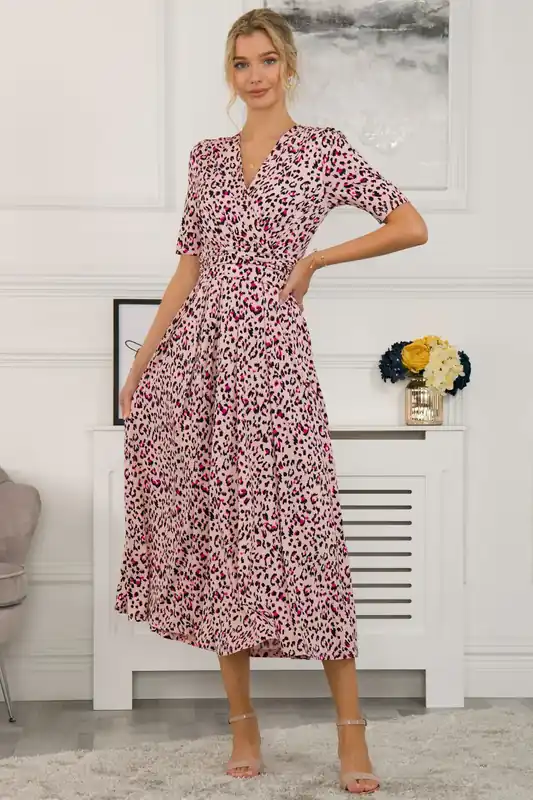 Denise Wrap Maxi Dress - Jolie Moi