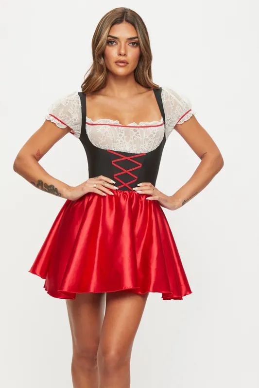 Beer Maid Sexy Costume with Apron - Ann Summers