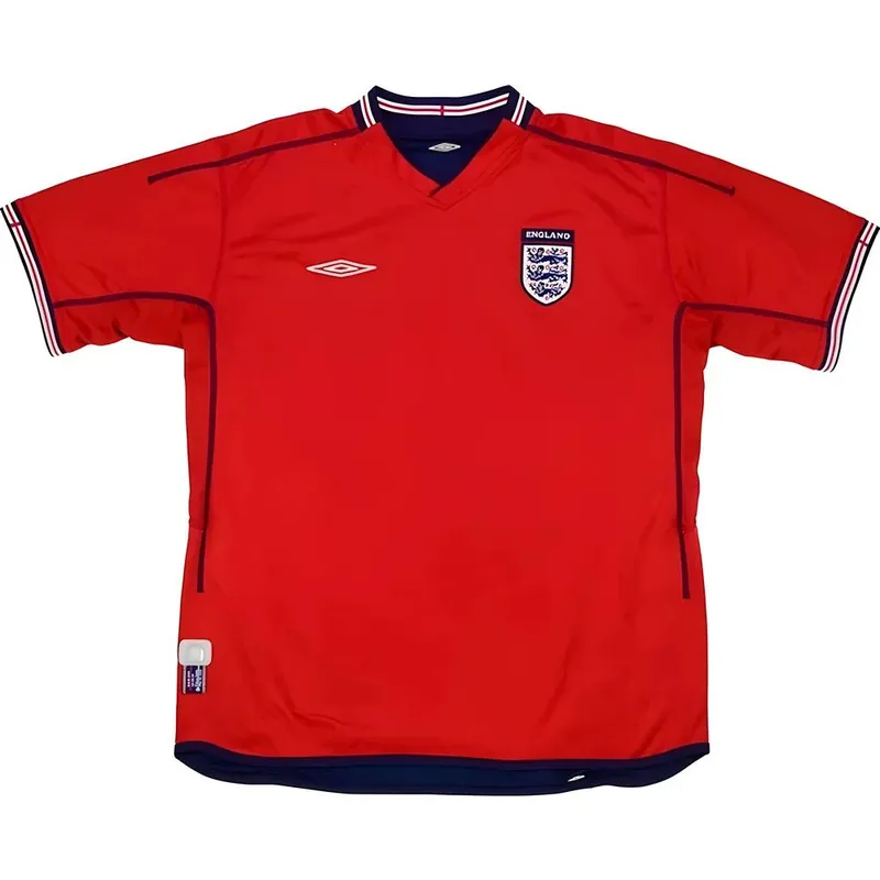 Preloved Mens 2002 04 Away Shirt XXL Very Good - England