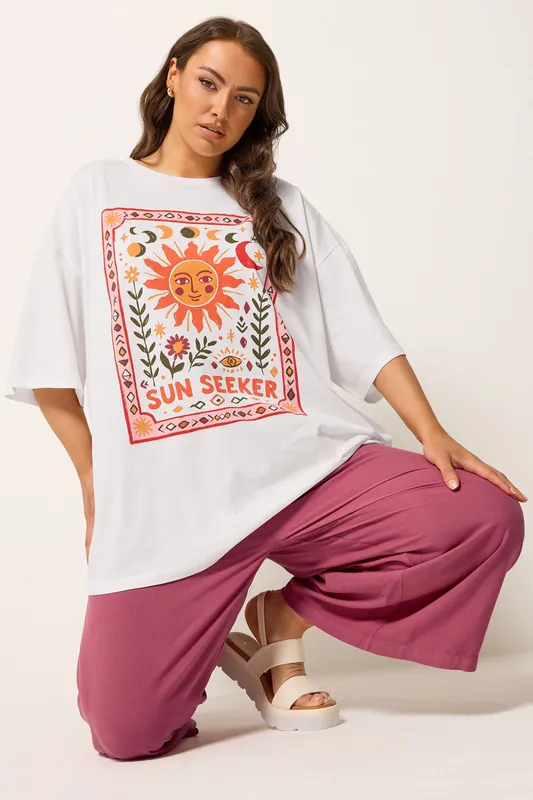 Sun Seeker' Boxy T-Shirt