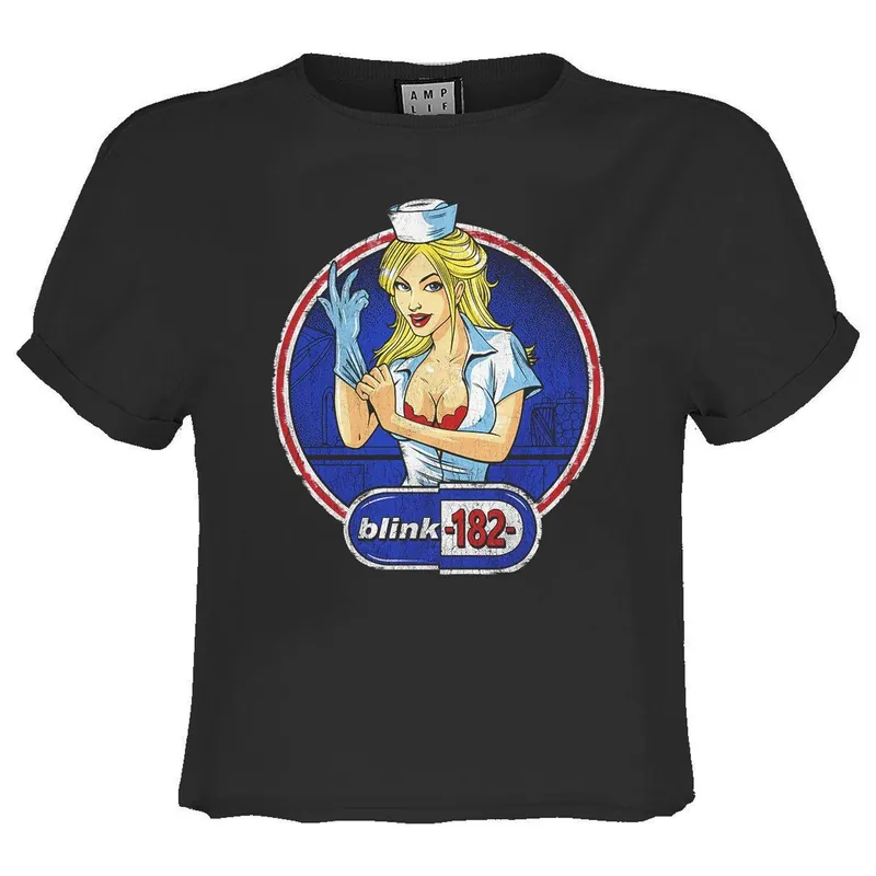 Enema Of The State Blink 182 Crop Top - Amplified