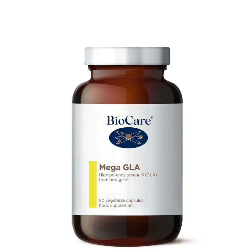 Fish Oil Supplements Mega GLA Omega 6 x 90 Capsules - BioCare