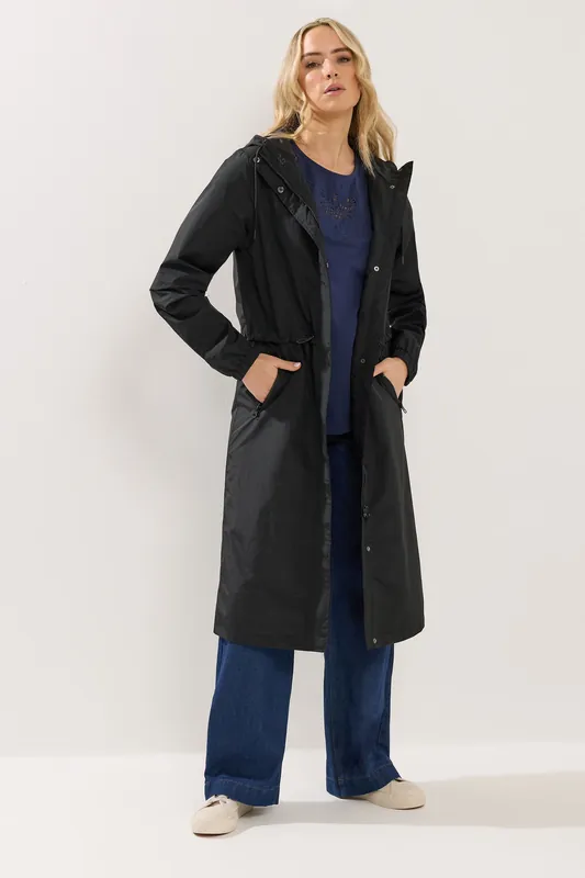 Tall Waterproof Longline Jacket - Long Tall Sally