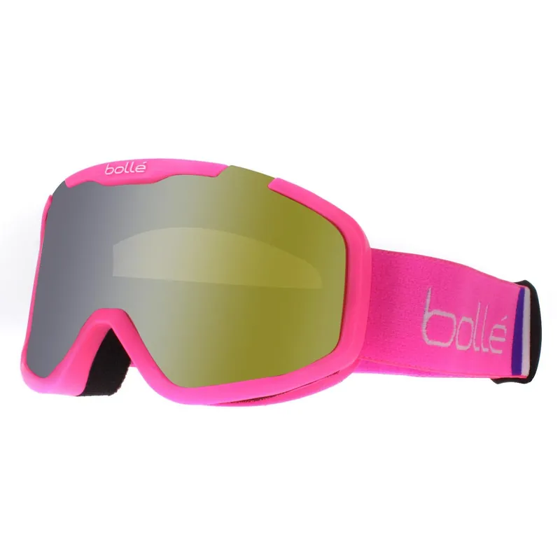 Rocket Plus BG108003 Matte Pink Sunshine Ski Goggles - Bolle