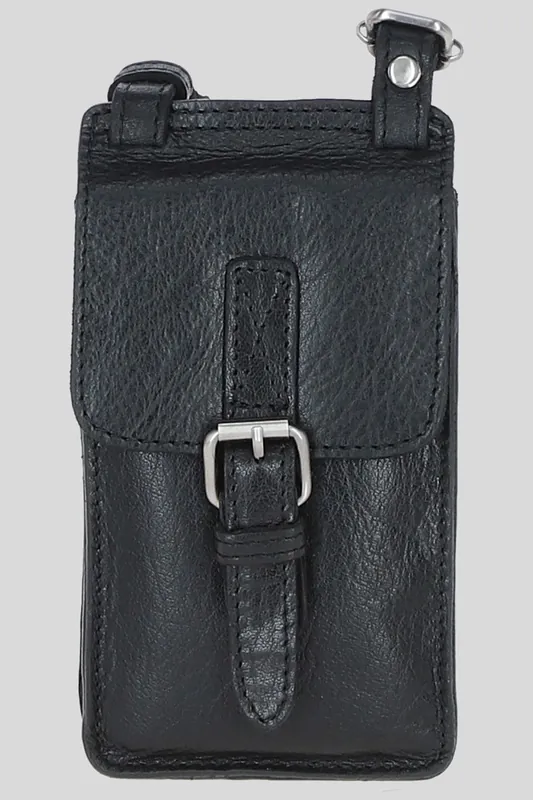 'Zeno' Real Leather Smartphone Bag - Ashwood Leather
