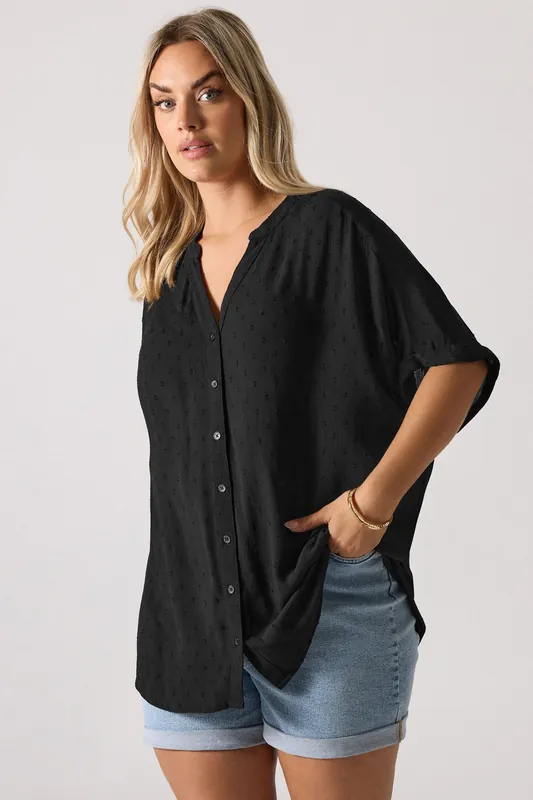 Textured Dobby Blouse - Yours