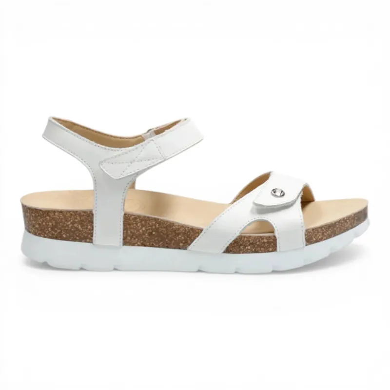 Sulia B1 Wedge Leather Platform Sandals - TruClothing