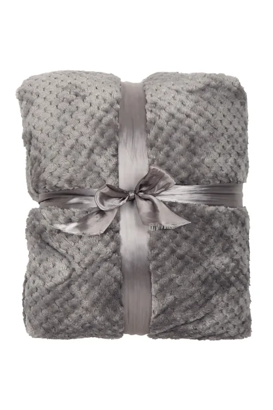 Warm Cosy Comfortable Stylish Super Soft Knitted Chunky Blanket - Mountain Warehouse