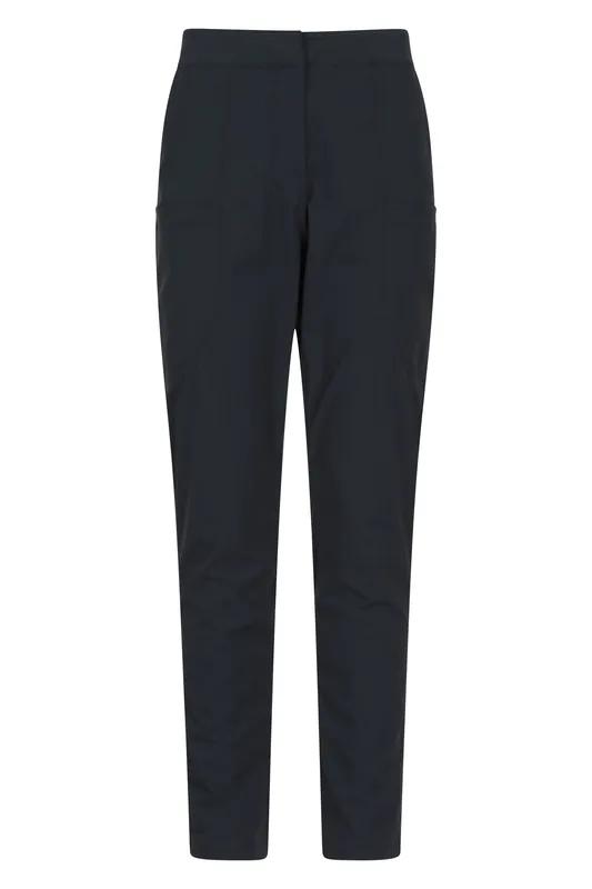 'Kesugi' Water Resistant Slim Stretchy Breathable Quick Dry Trousers - Mountain Warehouse