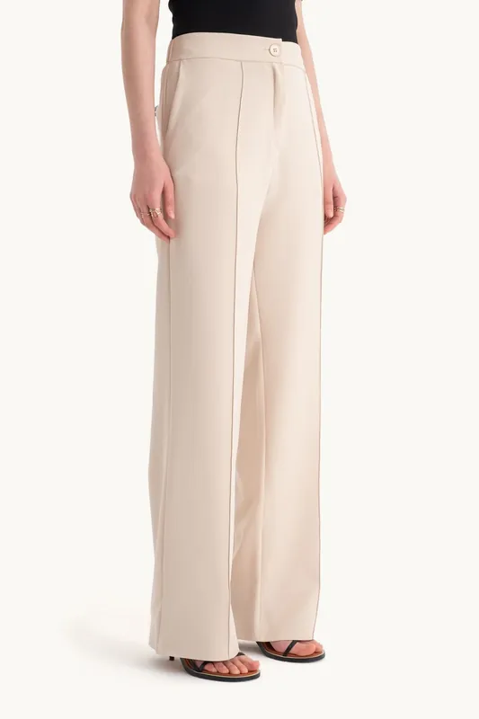 High Waist Wide Leg Trousers - Hiccup