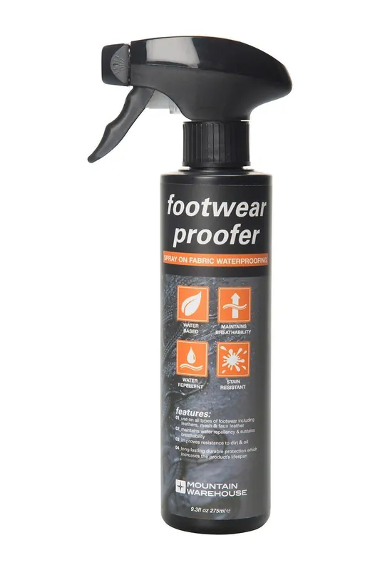 Water Based Breathable Long Lasting Universal Footwear Proofer - Mountain Warehouse