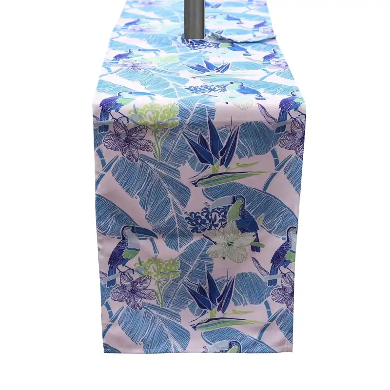 Toucan Water Repellant Table Runner - Luxury Living