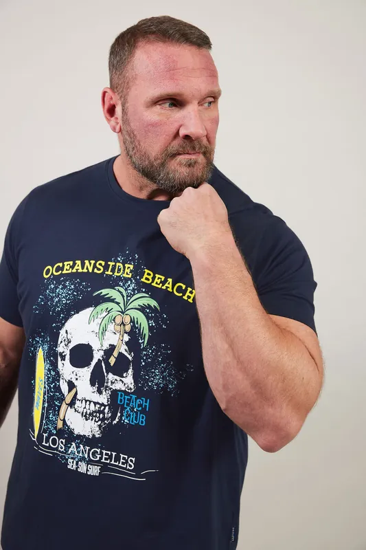 Oceanside Beach' Graphic T-Shirt