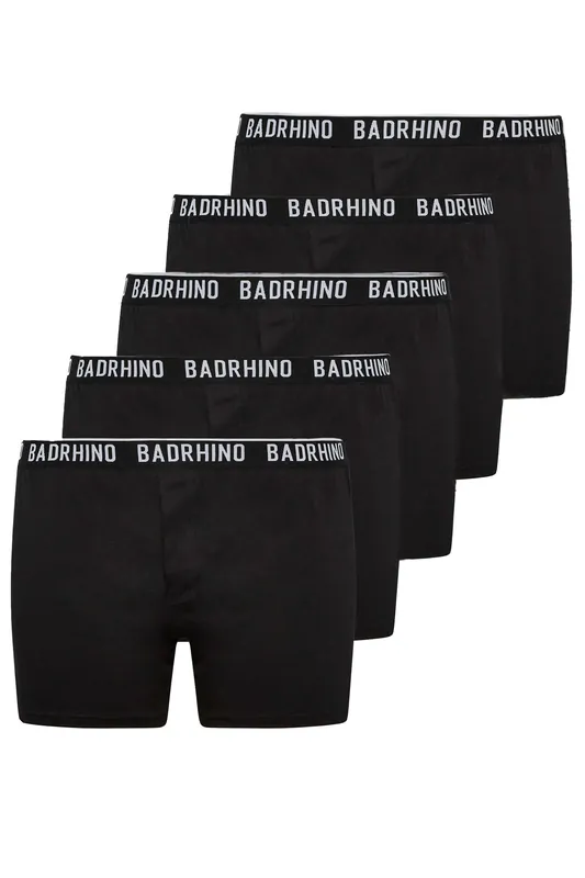 5 Pack Button Up Loose Fit Boxers - BadRhino