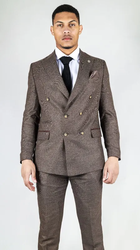 Classic Double Breasted 2-Piece Suit