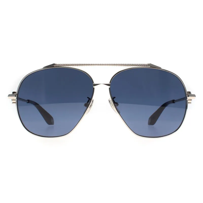 Aviator Palladium Blue SRC008V Sunglasses - Roberto Cavalli