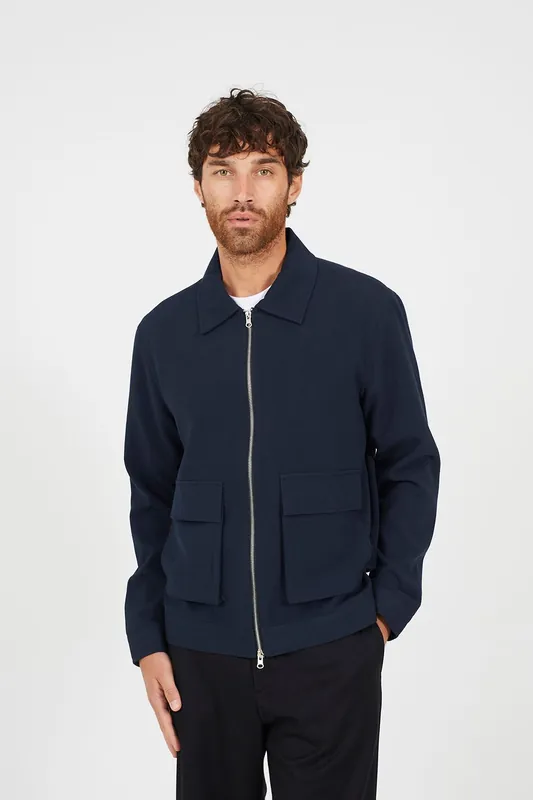 Patch Pocket Harrington Jacket - Brave Soul