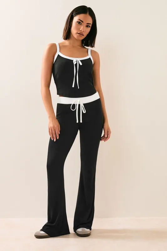 Petite Flared Trousers - PixieGirl