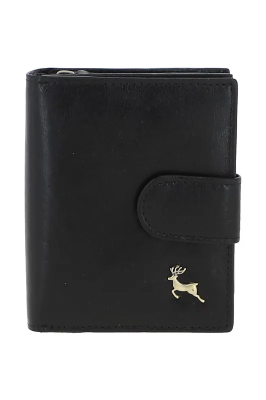 'G-Purse' Vintage Wash Real Leather Wallet Purse