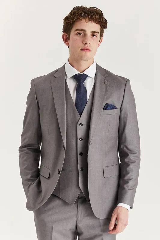 Men’s Tailored Suit Blazer Formal Jacket - Infinity Leather