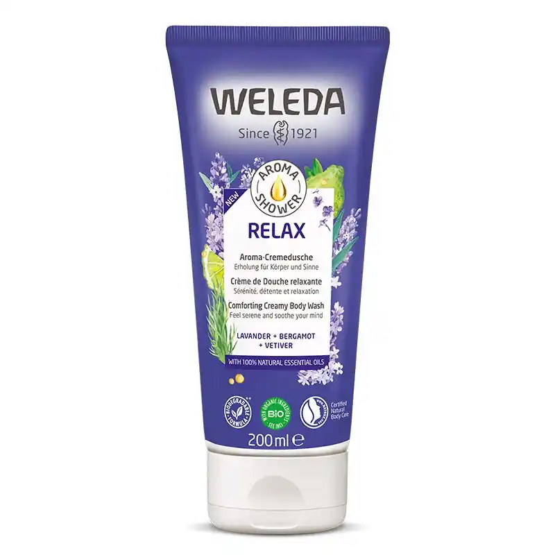 Relax Aroma Shower Gel 200ml - Weleda