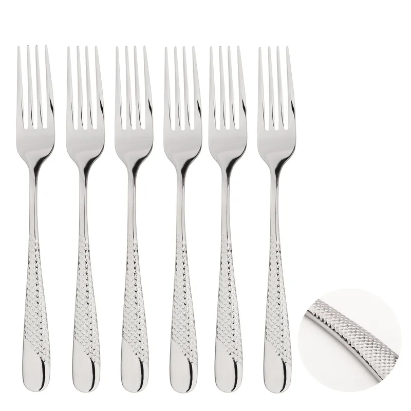 Cutlery 18/8 Stainless Steel Fork 6pc Set Palace - Glim & Glam