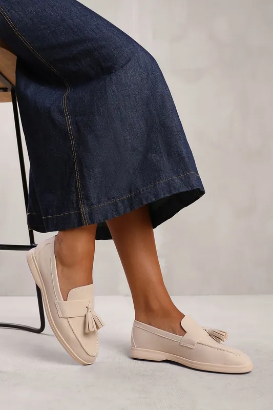 Azalea' Slip On Loafer With Tassel Detailing - Where's That From