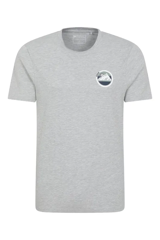 Oban Mountain' Lightweight Cotton T-Shirt Casual Short Sleeve Top