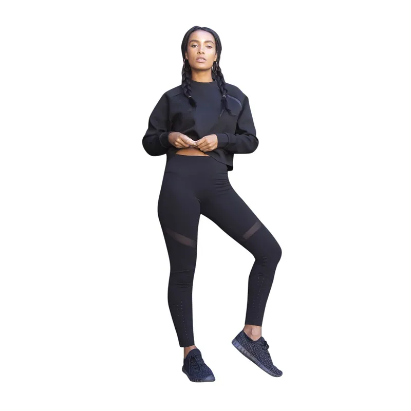 Panelled Leggings - Tombo