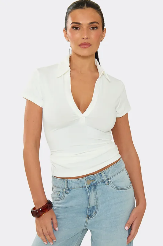 Fitted Short Sleeve Top - EGO