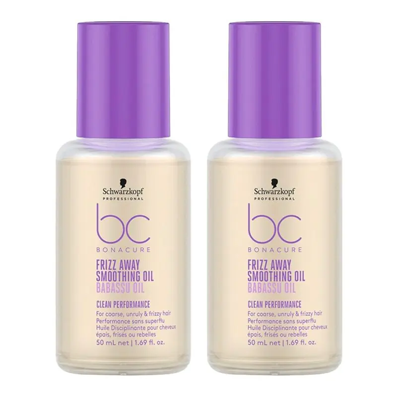 BC Clean Frizz Away Smoothing Oil 50ml Double - Schwarzkopf
