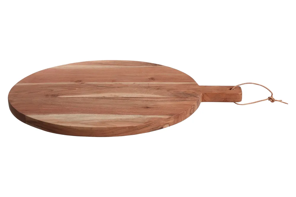Socorro Large Round Acacia Wood Board - Orsina