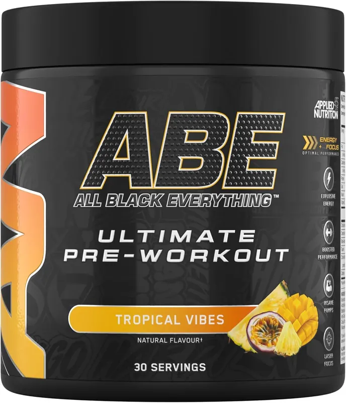 ABE Pre Workout Powder - Tropical - 30 Servings