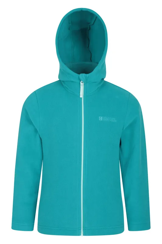 Camber' Breathable Soft Anti Pill Lightweight Microfleece Hoodie - Mountain Warehouse