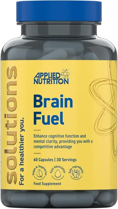 Brain Fuel Nootopics & Vitamins Capsules - Unflavoured - 30 Servings