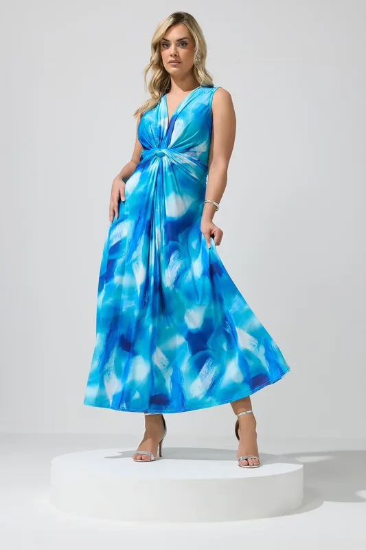 Abstract Knot Detail Dress - Yours