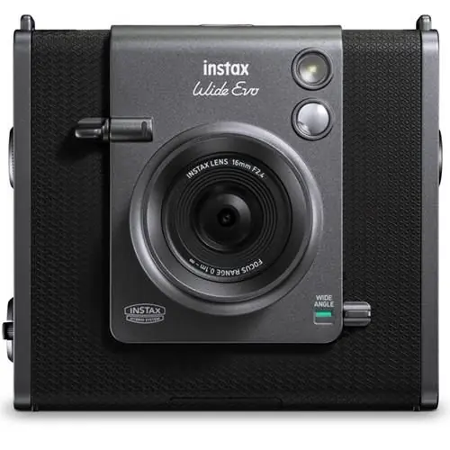 Wide Evo Instant Camera in Black - instax