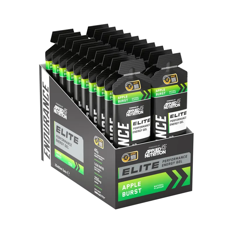 Endurance Elite Energy Gels - Apple Burst - 20 Servings
