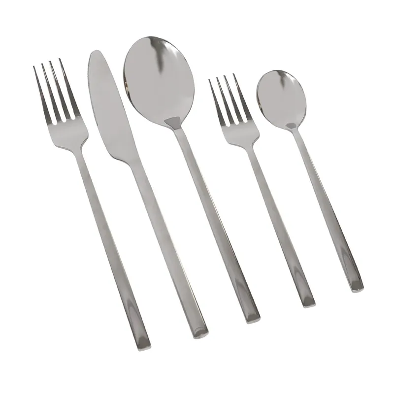 60pc Stainless Steel Cutlery Set - Argon Tableware