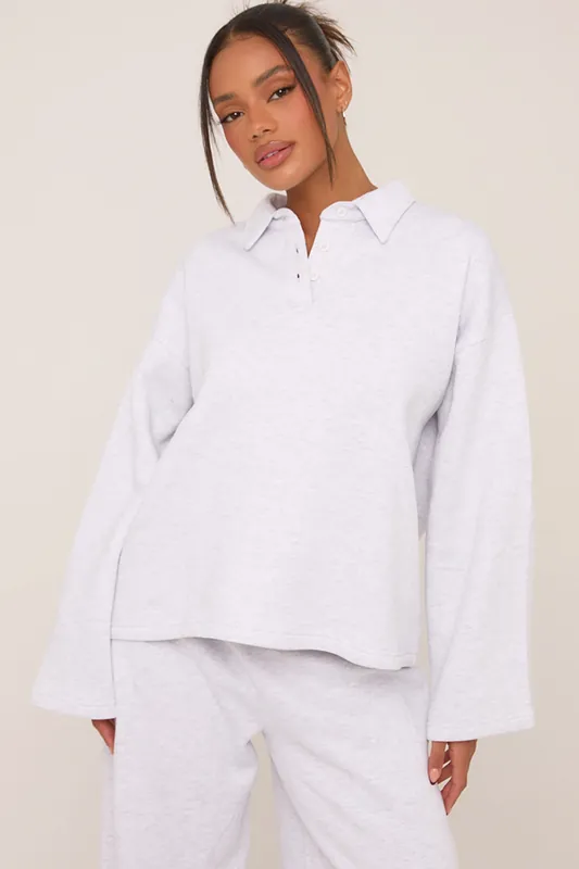 Long Sleeve Marl Sweatshirt - EGO