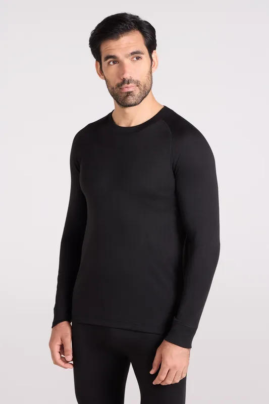 Long Sleeved Round Neck Top Thermal Baselayer Breathable - Mountain Warehouse